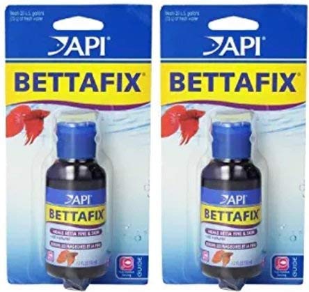 (2 Pack) API Bettafix Anti?Bacterial Fish Remedy (1.7 Ounce Per Pack)