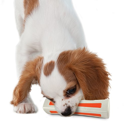 Petstages 597 Beyond Bone Synthetic Chew Dog Toy White Small Luving Pets