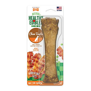 Nylabone Healthy Edibles Dog Chew Treat Bones | Large, XL, & XXL