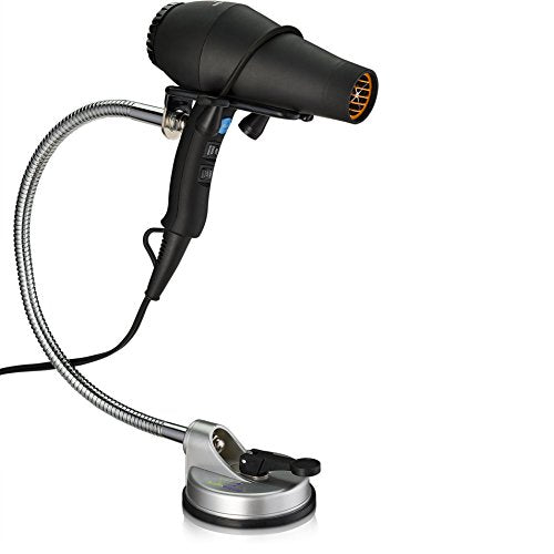 Hands Free Hair Dryer Holder, Adjustable Stand with Easy Instant Mount - No Tools Required - Great Gift
