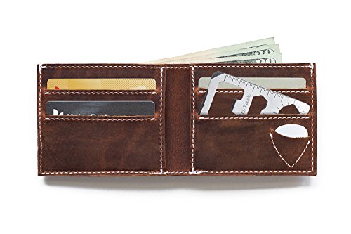 13 in 1 Hiking Survival Pocket Wallet Tool (Stainless Steel)