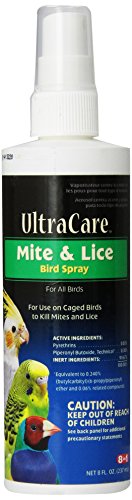 8 In 1 UltraCare Mite and Lice Spray, 8-Ounce pump
