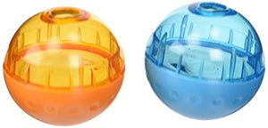 Our Pets Smarter Interactive IQ Treat Ball Dog Toy, 3 Inches -2 Pack - Color May Vary