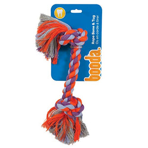 ASPEN/BOODA CORPORATION DBX50774 2-Knot Rope Bone Dog Toy, X-Large