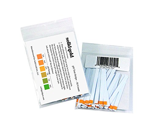 Solid Gold Urine Testing pH Strips for Dogs & Cats, All Ages, All Sizes
