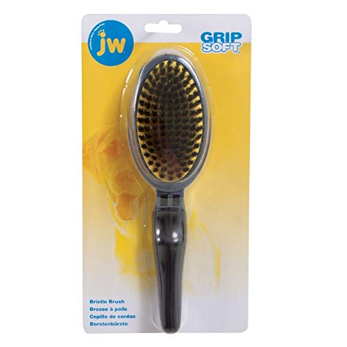 JW Pet Company GripSoft Bristle Brush Dog Brush