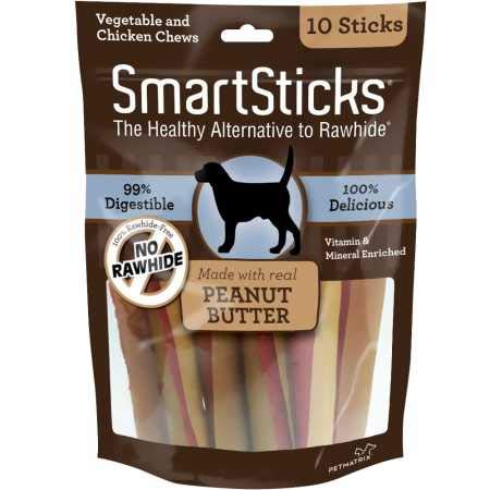 SmartSticks Peanut Butter Chews (10 Pack)