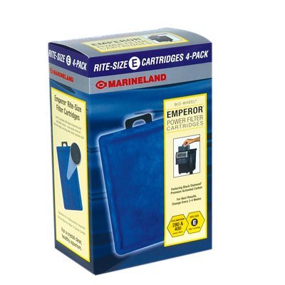 MarineLand Emperor Rite Size E Filter Cartridges 12 pack