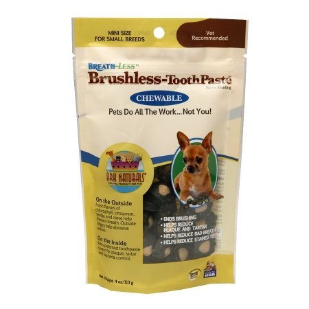 Ark Naturals Breath-Less Brushless-ToothPaste Small Breeds 4.0 oz.(PACK OF 2) by Ark Lighting
