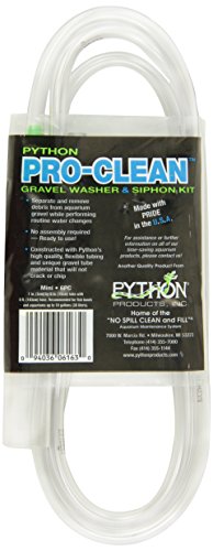 Python Pro Clean-Mini 1" x 6" Tube with 6 ft. Hose