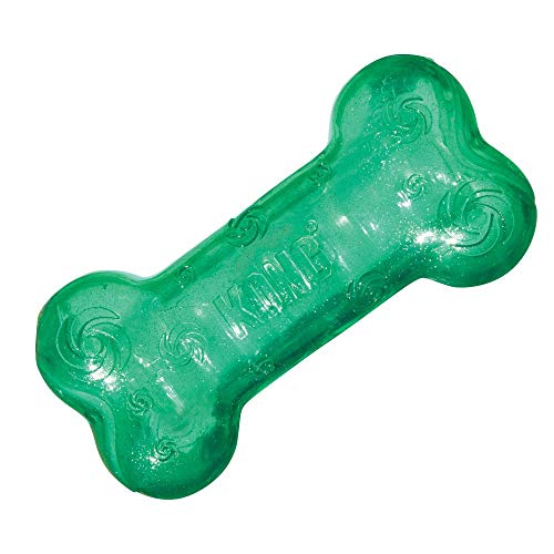 KONG Squeezz Crackle Bone, Large(colors may vary)