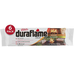 duraflame 2.5lb 1.5-hr Firelog, 6 pack