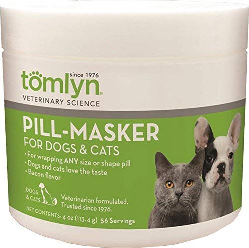 Tomlyn 2 Pack of Pill Masker, 4 Ounces each, Bacon Flavor Pill Wrap for Dogs and Cats