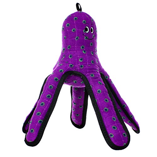 TUFFY Ocean Creature Large Octopus, Durable Dog Toy