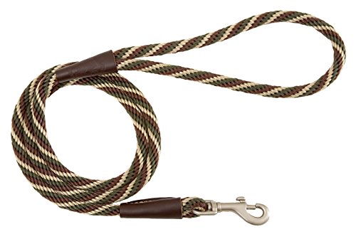 Mendota Pet Snap Leash, 3/8" x 4', Woodlands
