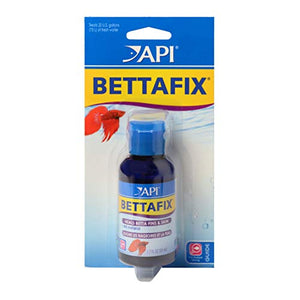 API BETTAFIX Fish remedy, For Antibacterial & Antifungal Betta Fish Infection and Fungus Remedy 1.7-Ounce Bottle