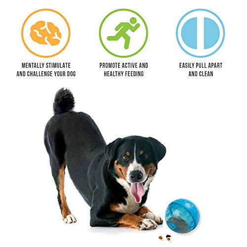 OurPets IQ Treat Ball Interactive Food Dispensing Dog Toy