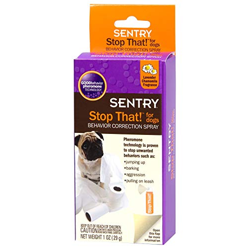 Sentry Good Behavior Stop That! Noise & Pheromone Spray for Dogs