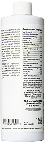 Seachem Flourish Freshwater Plant Supplement - Aquarium Element and Nutrient Blend 500 ml