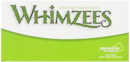 Whimzees 30-Count Box of Toothbrush Stars Dental Treats for Pets, Large