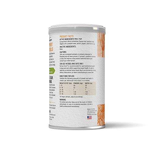 Honest Kitchen The Perfect Form Supplement - Natural Human Grade Digestive Supplement for Dogs & Cats
