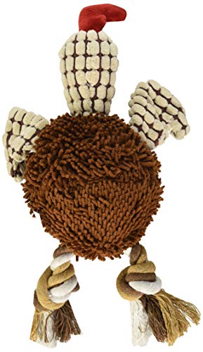 Ethical Pets Gigglers Chicken Dog Toy, 12-Inch, Assorted