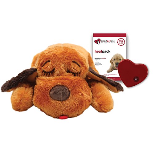 Smart Pet Love Snuggle Puppy Behavioral Aid Toy, Brown Mutt