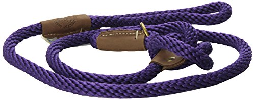 Mendota Products Slip Lead,  1/2" X 6', Purple, Dogs