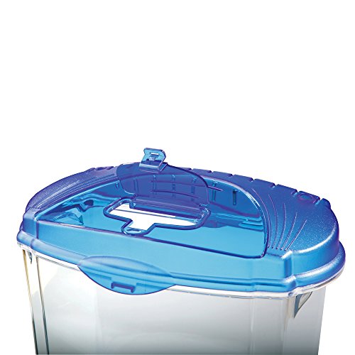 Aqueon Betta Fish Tank Starter Kit, Half Gallon, Blue