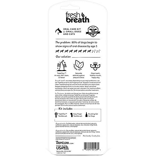 TropiClean Fresh Breath Oral Care Kit