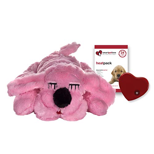 SmartPetLove Snuggle Puppy Behavioral Aid Toy, Pink
