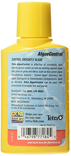 Tetra 77184 Algae Control, 3.38-Ounce, 100-ml (2-Pack)