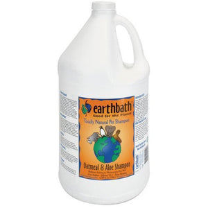 Earthbath Oatmeal and Aloe Concentrated Shampoo Vanilla & Almond, 1-Gallon