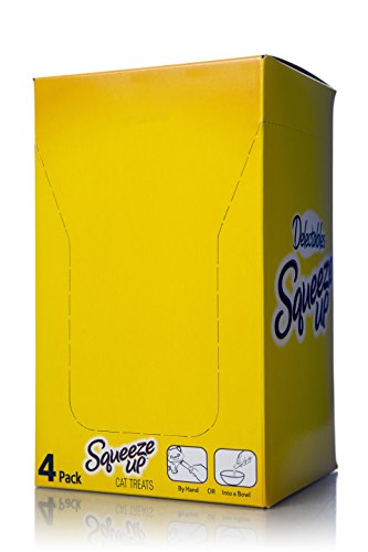 Delectables Squeeze Up Interactive Wet Cat Treats - Tuna - 4 tubes in each single pack (32 Tubes total)