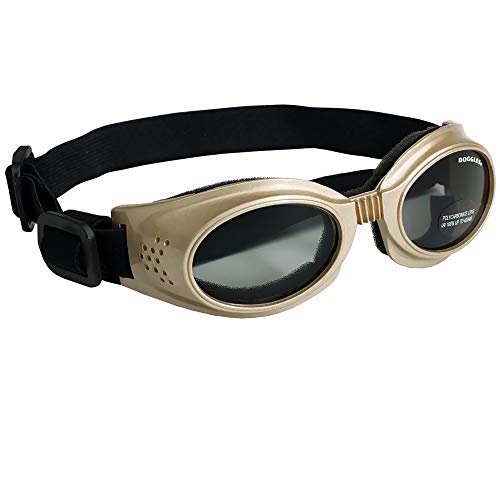 Doggles Originalz Chrome Frame/Smoke Lens, Choose a Size: Small