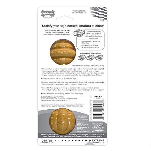 Nylabone Power Chew DuraChew Peanut Butter Dog Chew Toy, Medium