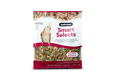 ZuPreem Smart Selects? Daily Bird Food For Cockatiels & Lovebirds