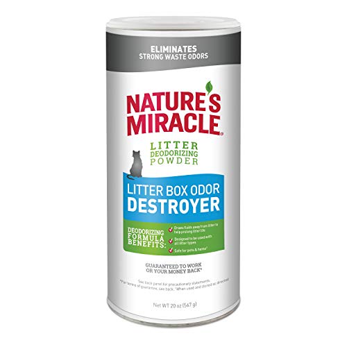 Nature's Miracle Just for Cats Odor Destroyer Litter Powder, 20 oz