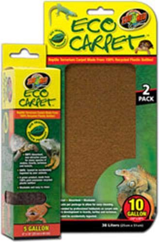 Zoo Med Reptile Cage Carpet for 15-Inch Long and 20-Inch High Tanks, 24 x 12-Inches