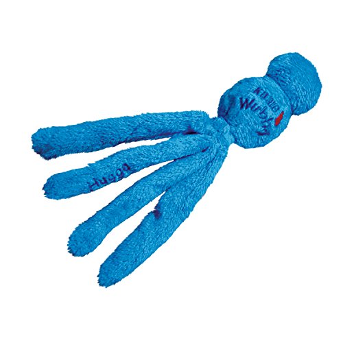 KONG - Cat Wubba - Nylon Rattle Catnip Toy, Crinkles and Rattles (Assorted Colors)