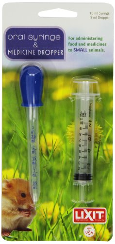 Lixit Oral Syringe and Medicine Dropper, 3ml/10ml