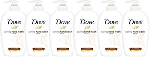 Dove Caring Hand Wash, Fine Silk, 250 Ml / 8.45 Oz (Pack of 6)