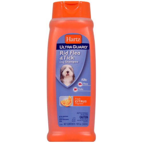 Hartz UltraGuard Citrus Scented Rid Flea & Tick Dog Shampoo
