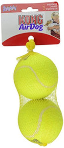 Kong Air Squeaker Tennis Balls Size:Large Packs:Pack of 3