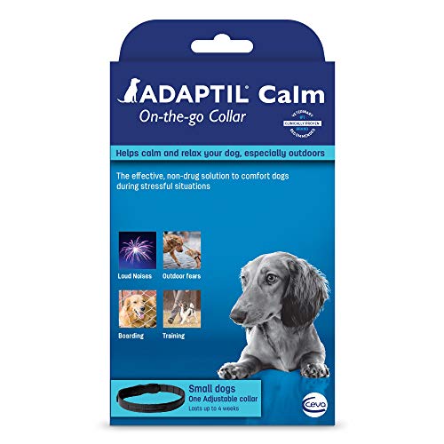 Adaptil Calm On-The-Go-Collar (Small) - Constant Calming & Comfort Everywhere (Packaging may vary)