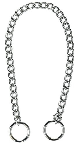 Coastal Pet Products DCP553018 18-Inch Titan Heavy Chain Dog Training Choke/Collar with 3mm Link, Chrome