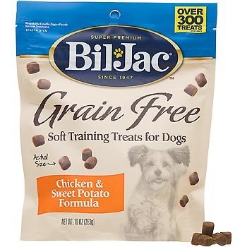 (8 Pack) Bil-Jac Grain-Free Soft Dog Training Treats, 10 Ounces Each