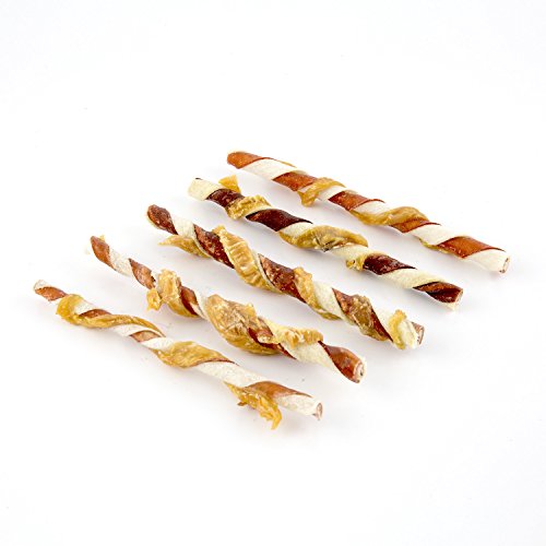 Good'N'Fun Triple Flavored Rawhide Twists For Dogs, 35 Count