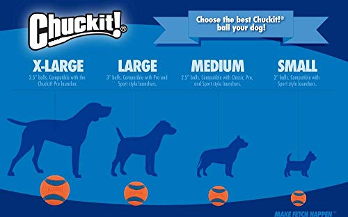 Chuckit! Ultra Squeaker Ball - 4 Pack