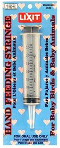 Lixit Hand Feeding Syringe, 35 ml